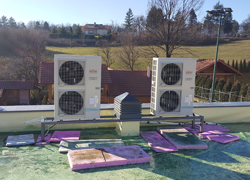 Toplotne pumpe 32 KW sa integrisanim bojlerom